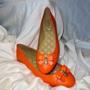 ✨ NIB Michael Kors Honey Ballet Flats - Size 10 - Poppy ✨